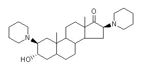 (2b,3α,16b,17b)-2,16-雙(哌啶基)-3-羥基-17-酮-5-雄甾(VK-5)